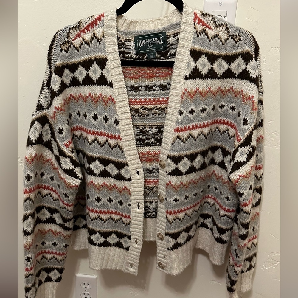 American Eagle sweater jacket!